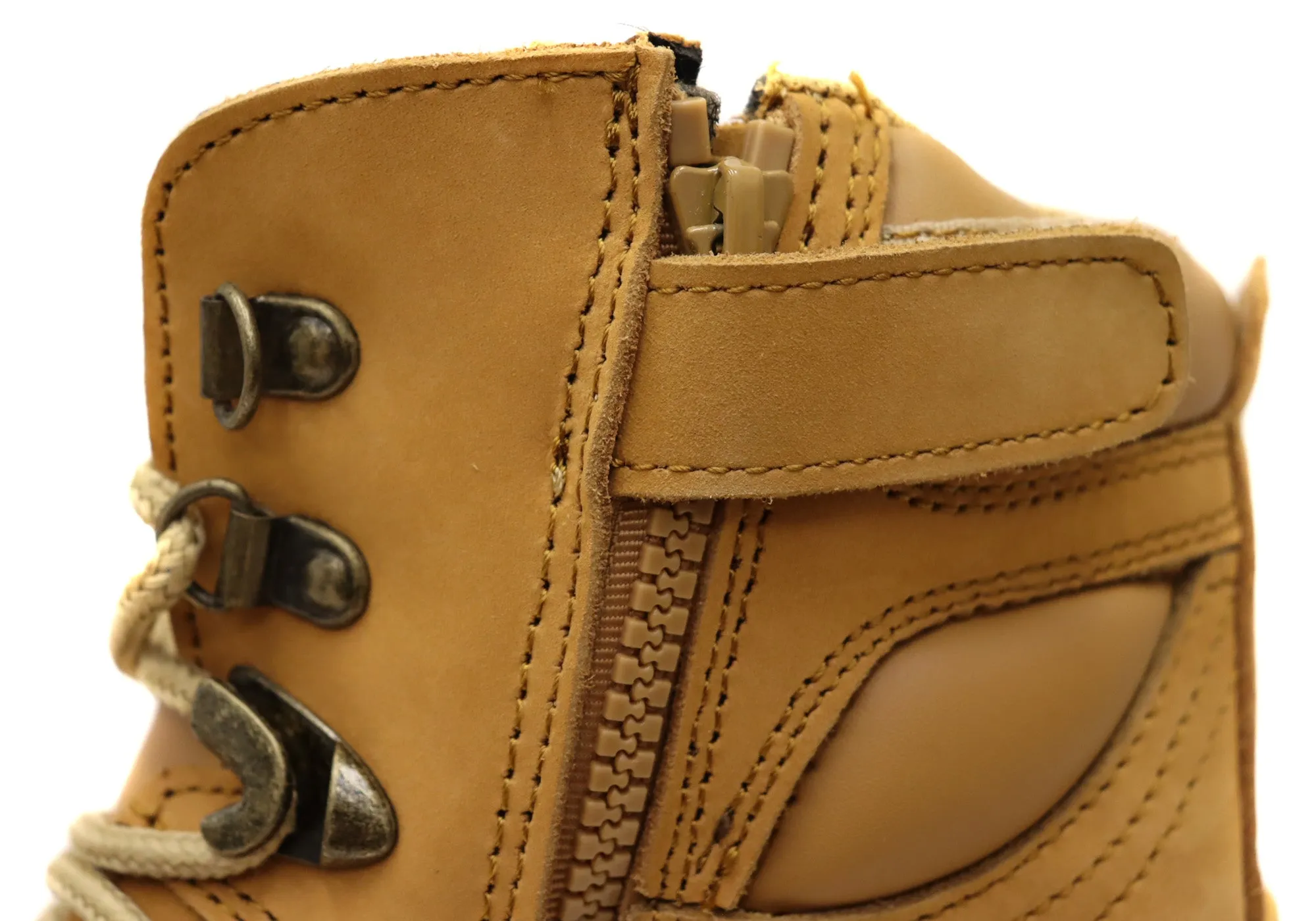 Woodlands Forest Mens Comfortable Leather Safety Work Boots