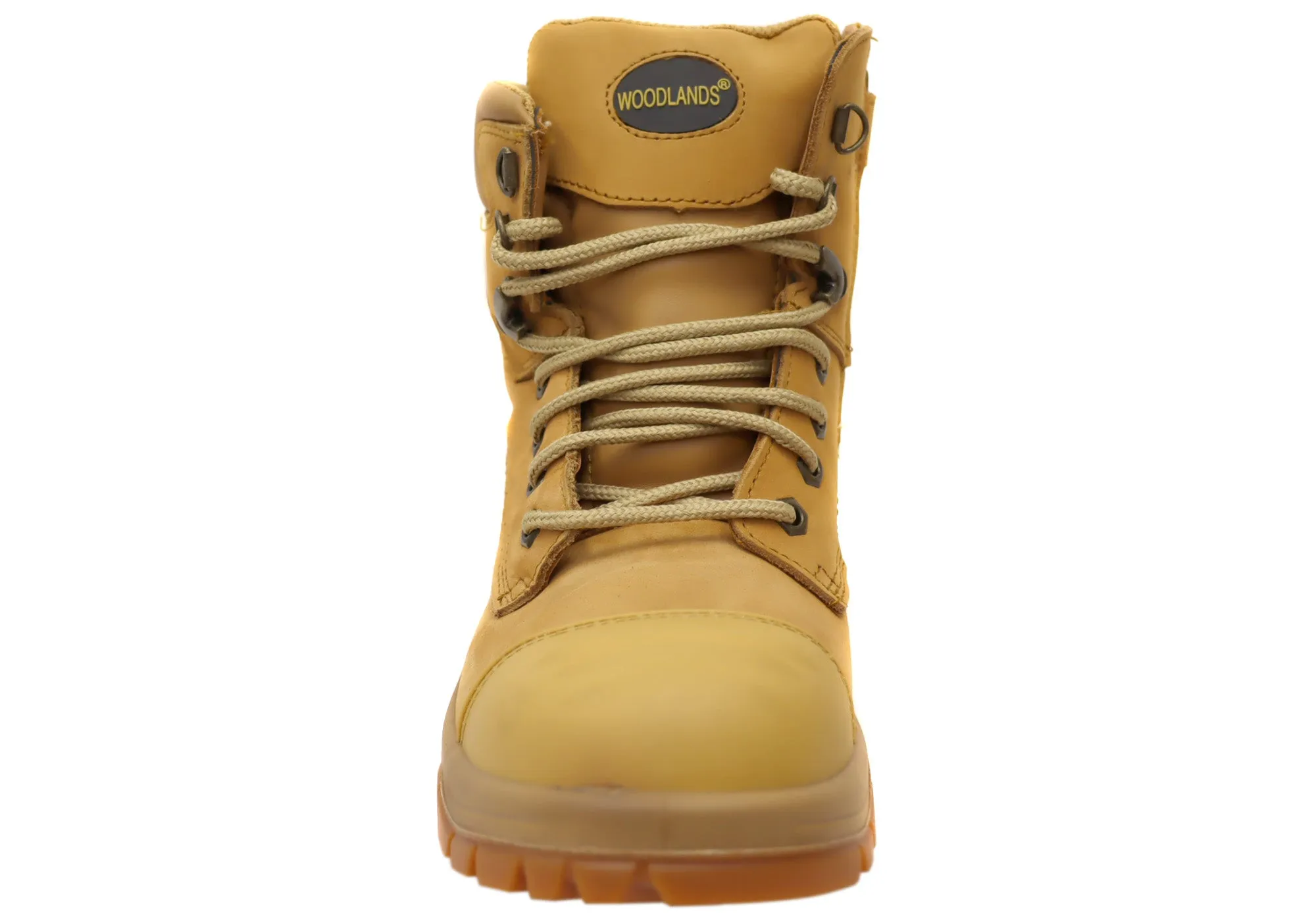 Woodlands Forest Mens Comfortable Leather Safety Work Boots