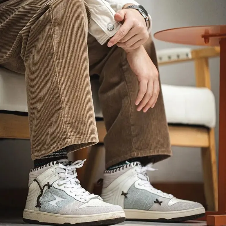 Y2K High Top Sneakers Made with High Quality Materials