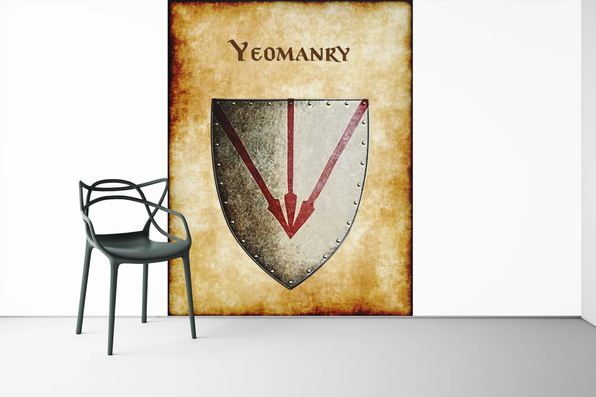 Yeomanry Heraldry of Greyhawk Anna Meyer Cartography Canvas Art Print