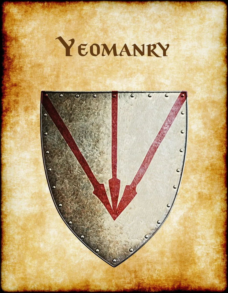 Yeomanry Heraldry of Greyhawk Anna Meyer Cartography Canvas Art Print